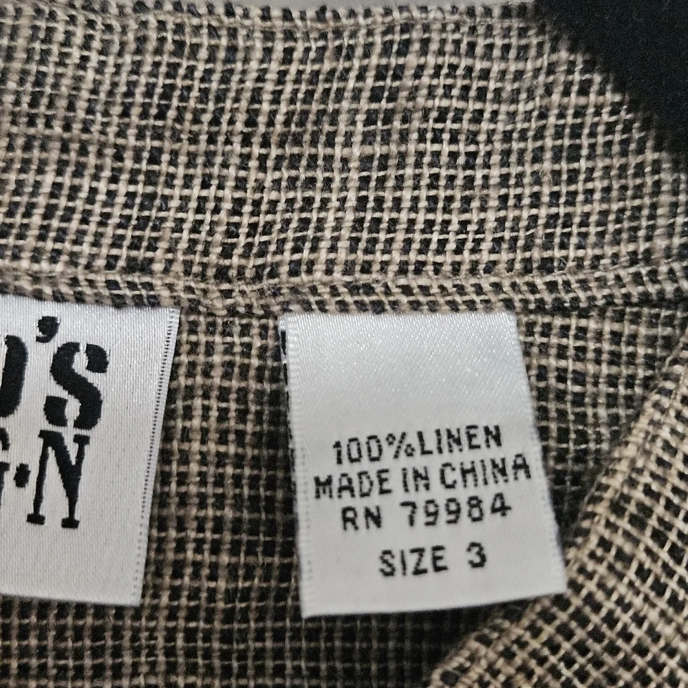 Chicos linen measurements large